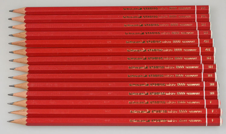 Picture of SSP150 SHAWN STABILO MICRO 8000 DRAWING PENCILS